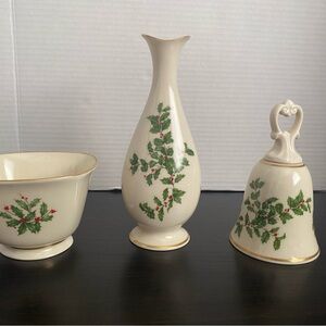 Lenox Christmas Collection of 3
